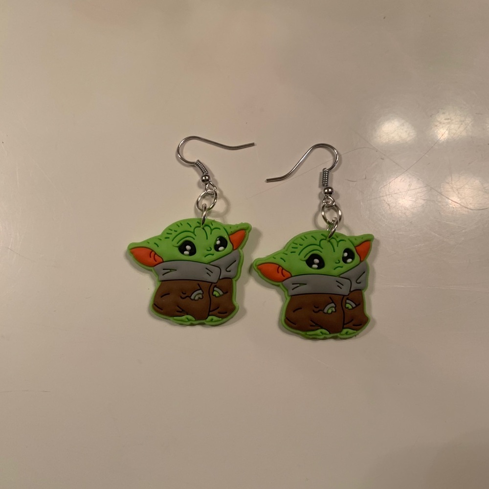 Baby Yoda earrings